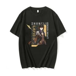 Zhongli Genshin Impact Design T-Shirt